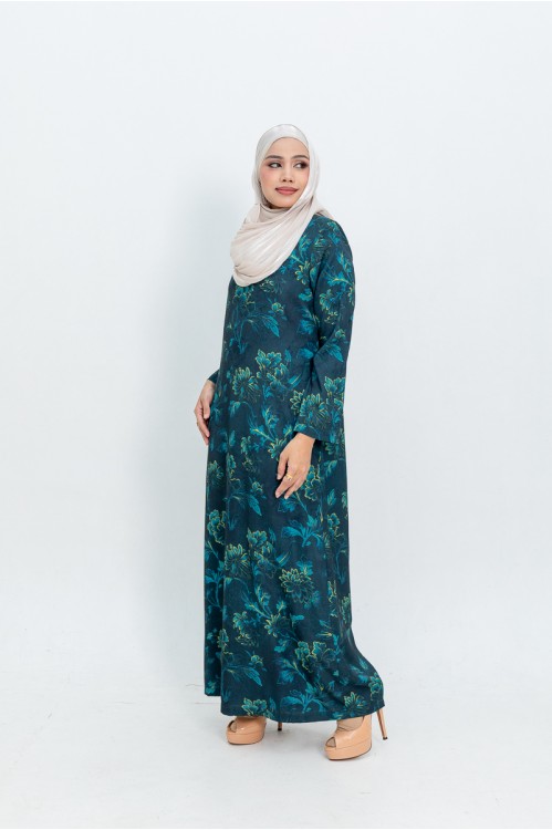 Emerald Bloom Jubah