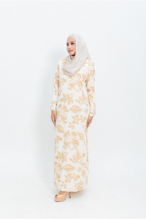 Beige Tulip Jubah