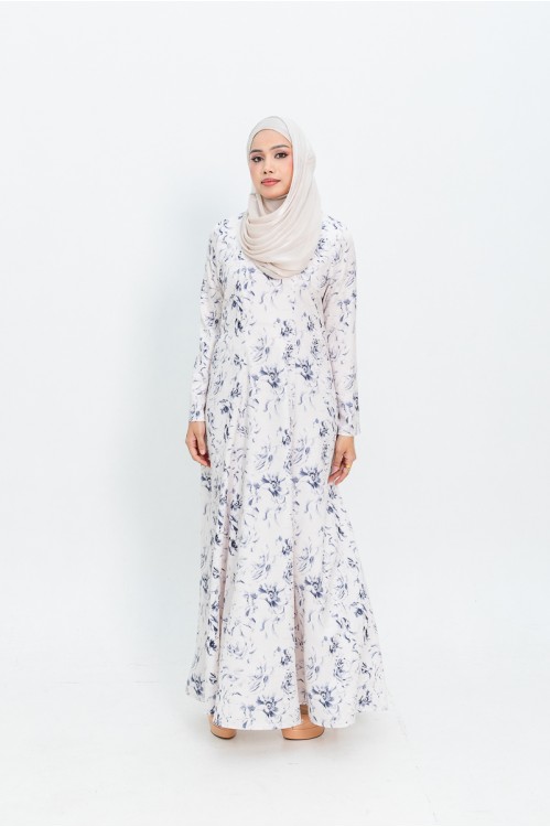 Noelle Fleur A-Line Jubah